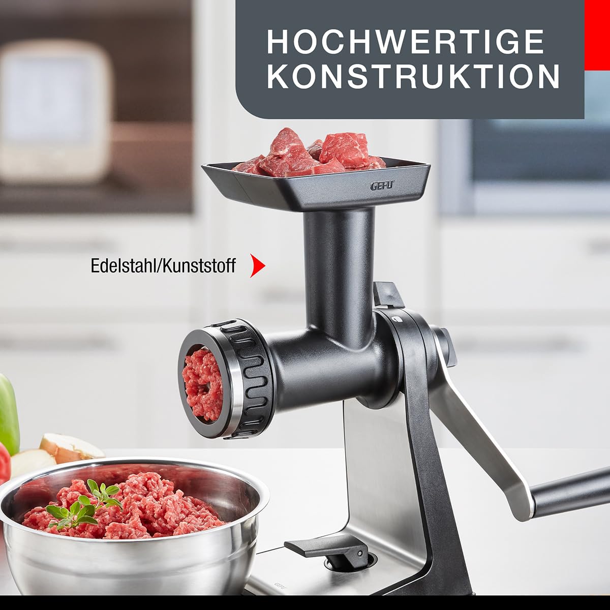 gefu-transforma-fleischwolf-manueller-k-chenwolf-mit-wurstf-ller-spritzgeb-ckvor image 5