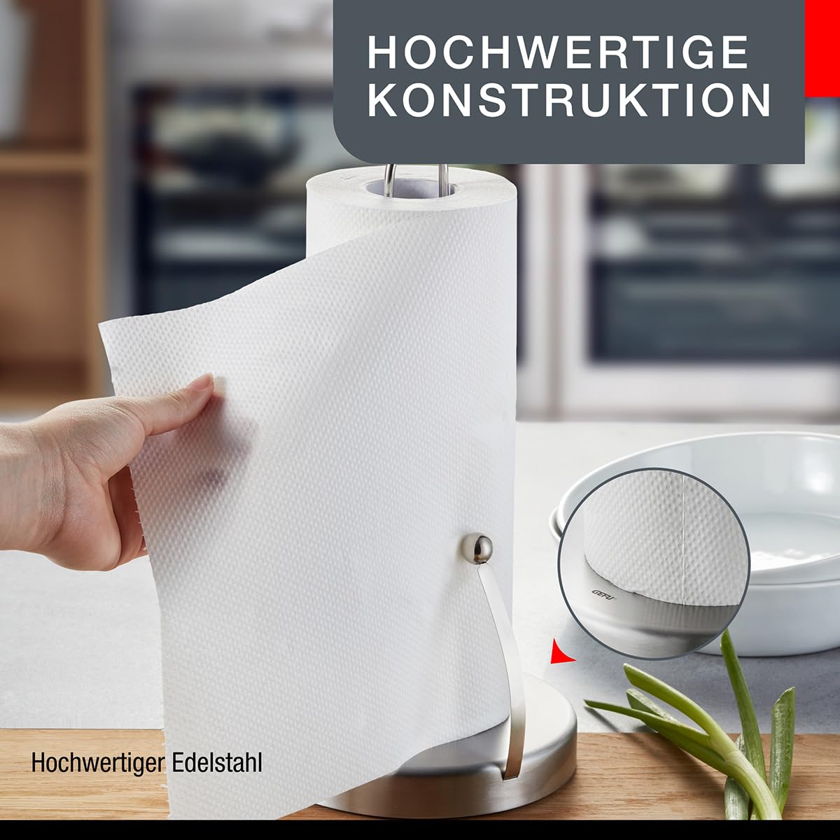 gefu-k-chenrollenhalter-spenso-edelstahl-rollenhalter-mit-haltefeder-rutschfest- image 5