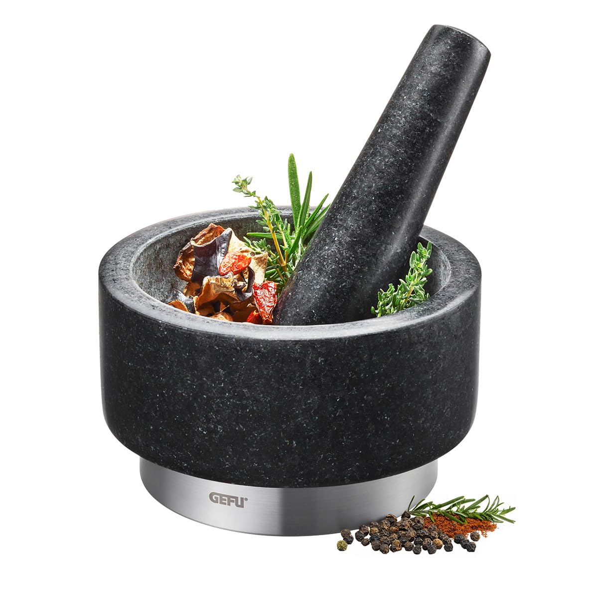 gefu-m-rser-x-plosion-granitm-rser-mit-edelstahl-sockel-und-massivem-st-el-f-r-g image 1