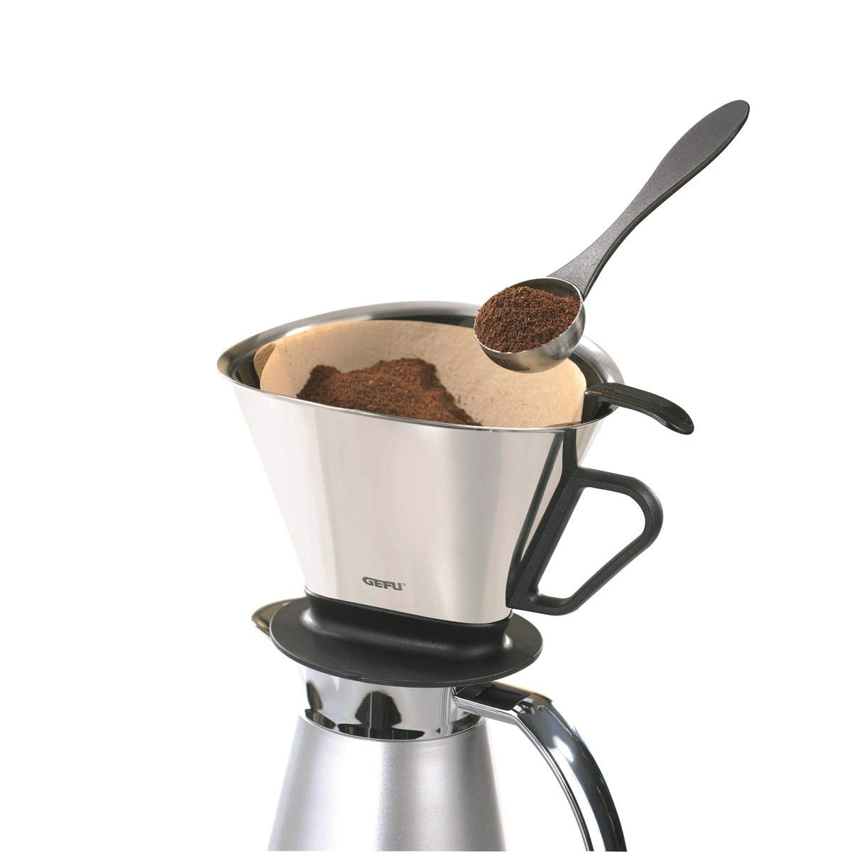 gefu-16000-kaffee-filter-angelo-edelstahl-permanentfilter-gr-e-4-mit-aufsatz-f-r image 3
