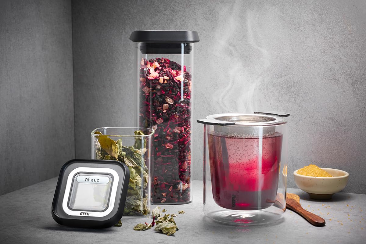gefu-pantry-mini-vorratsdose-180-ml-luftdichte-glasdose-mit-aromadeckel-und-deck image 5