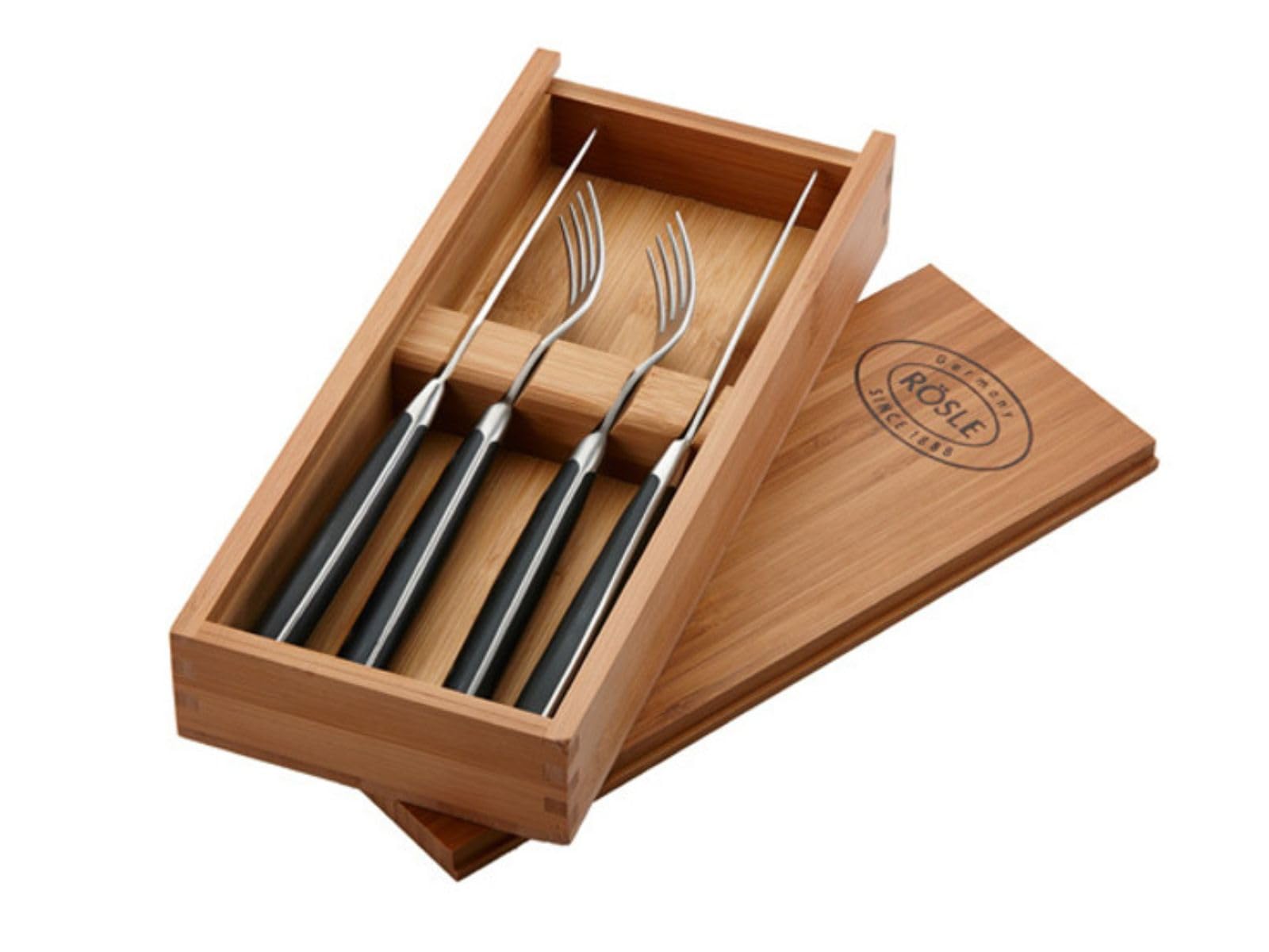 r-sle-steakbesteck-4-teilig-2-steakmesser-2-steakgabeln-klingenspezialstahl-mit- image 2