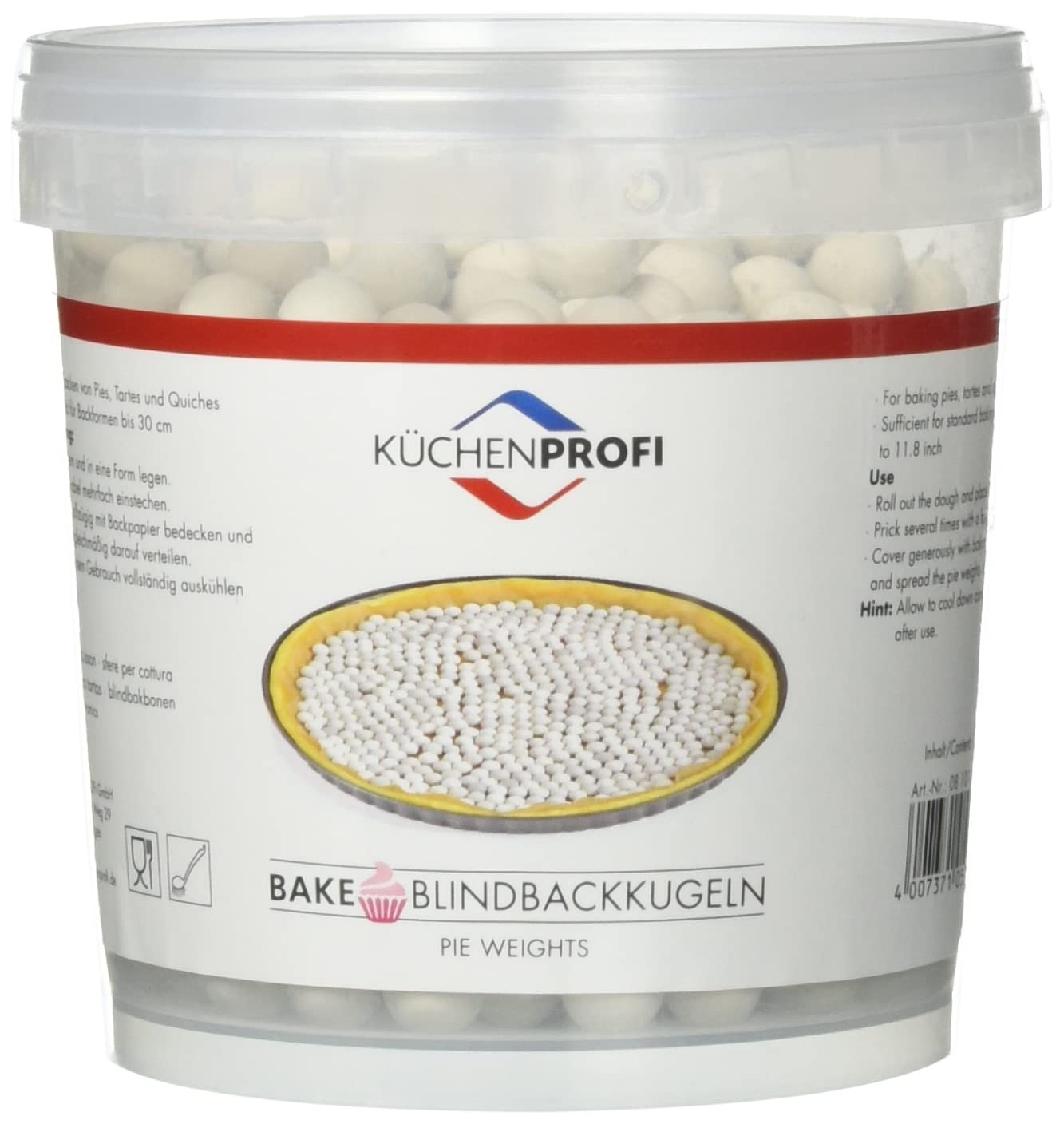 k-chenprofi-blindbackkugeln-850-g-wiederverwendbare-keramik-backgewichte-f-r-tar image 2