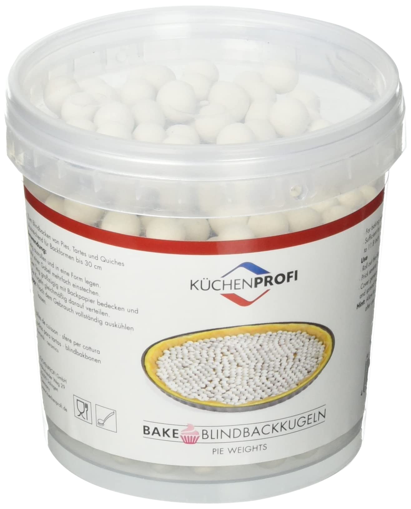 k-chenprofi-blindbackkugeln-850-g-wiederverwendbare-keramik-backgewichte-f-r-tar image 1
