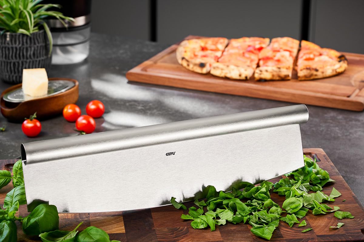 gefu-pizza-wiegemesser-darioso-35-cm-edelstahlklinge-mit-ergonomischem-durchgehe image 2