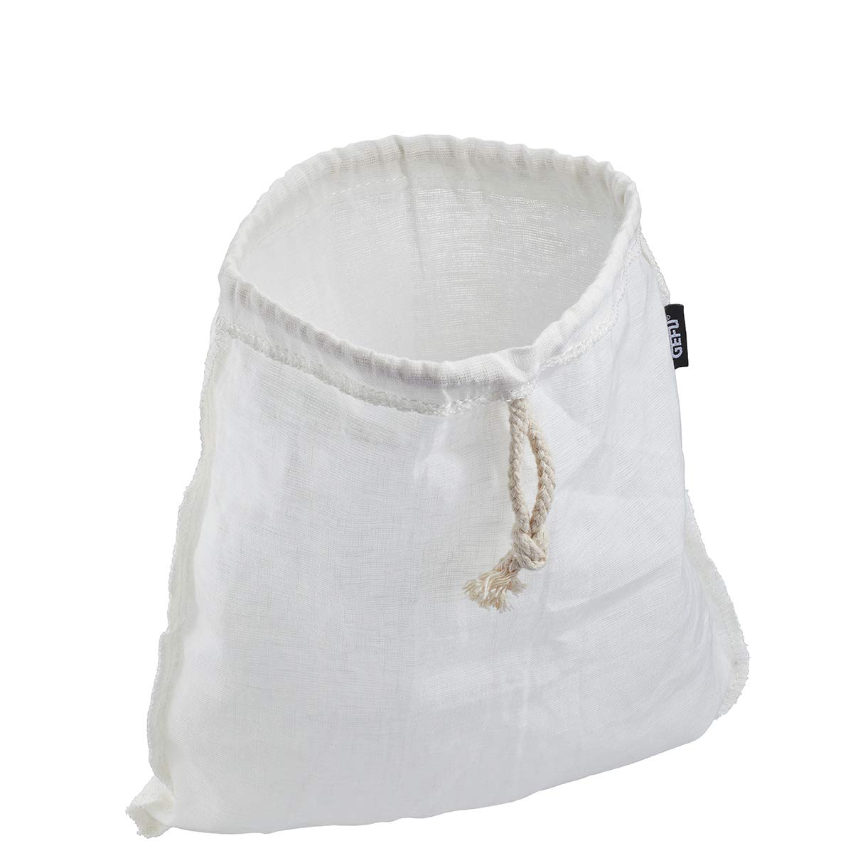 gefu-nutie-nussmilchbeutel-wiederverwendbares-filtertuch-aus-100-hanf-30-x-30-cm image 1