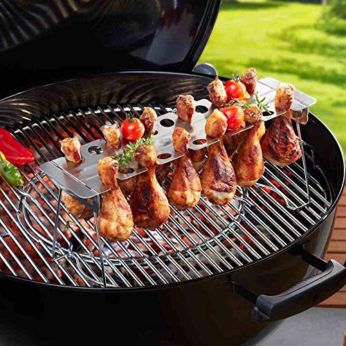 gefu-h-hnchenkeulen-halter-bbq-edelstahlgestell-f-r-12-keulen-oder-wings-faltbar image 5
