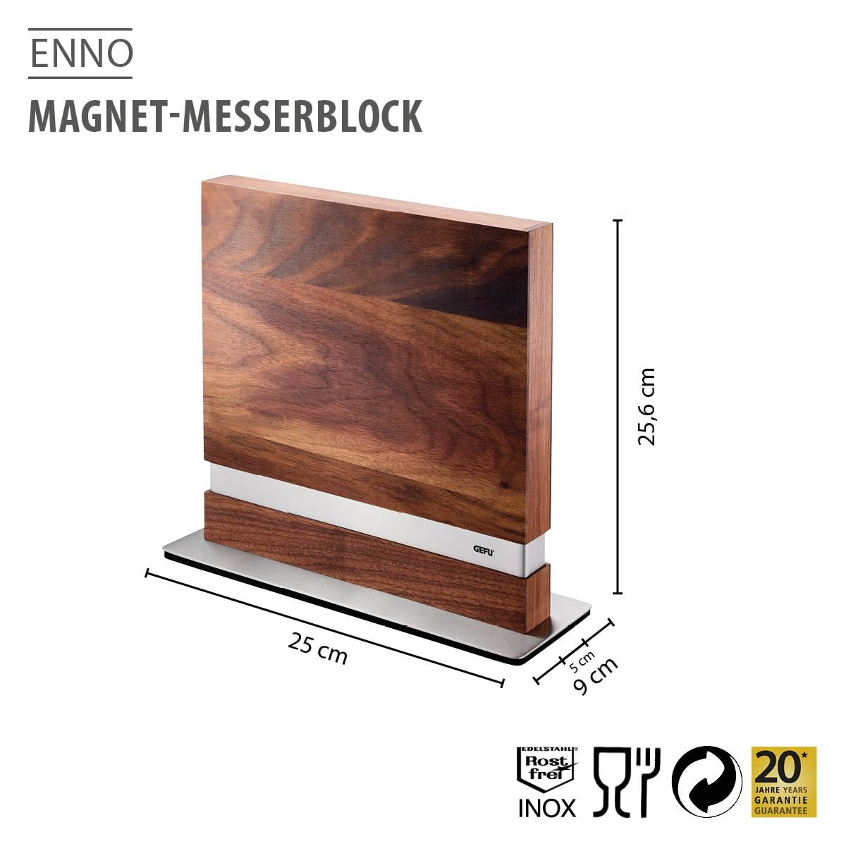 gefu-enno-magnet-messerblock-doppelseitiger-freistehender-messerhalter-aus-walnu image 2