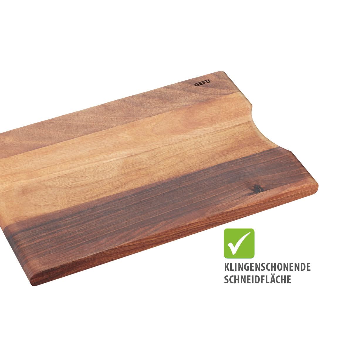 gefu-schneidebrett-enno-aus-walnussholz-30-20-cm-beidseitig-verwendbar-klingensc image 4
