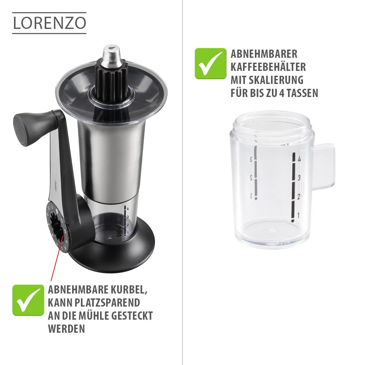 gefu-lorenzo-manuelle-kaffeem-hle-mit-keramikmahlwerk-11-mahlstufen-aromadeckel- image 6