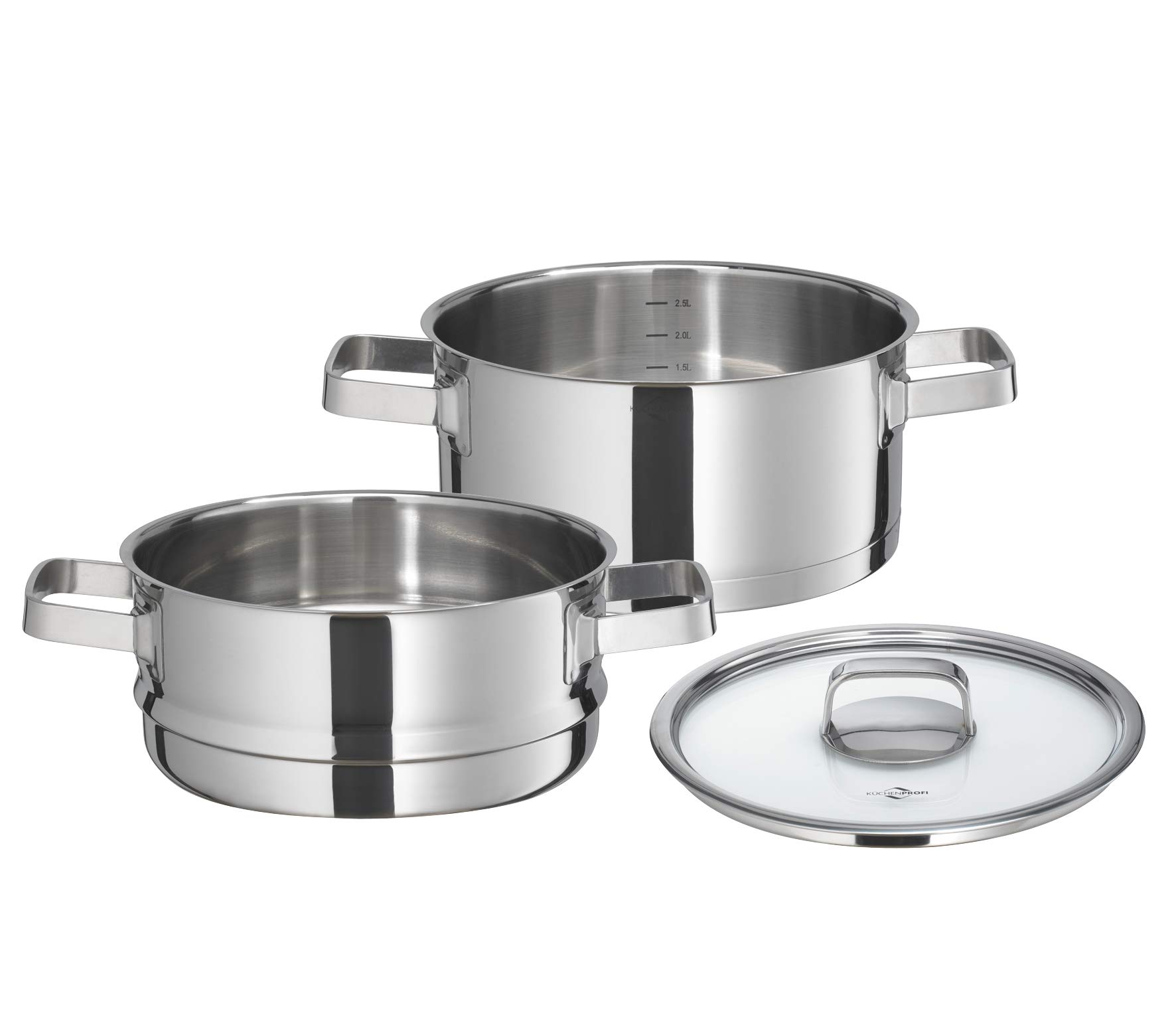 k-chenprofi-kochtopf-san-remo-kp2390022820-edelstahltopf-22-cm-mit-d-mpfeinsatz- image 4