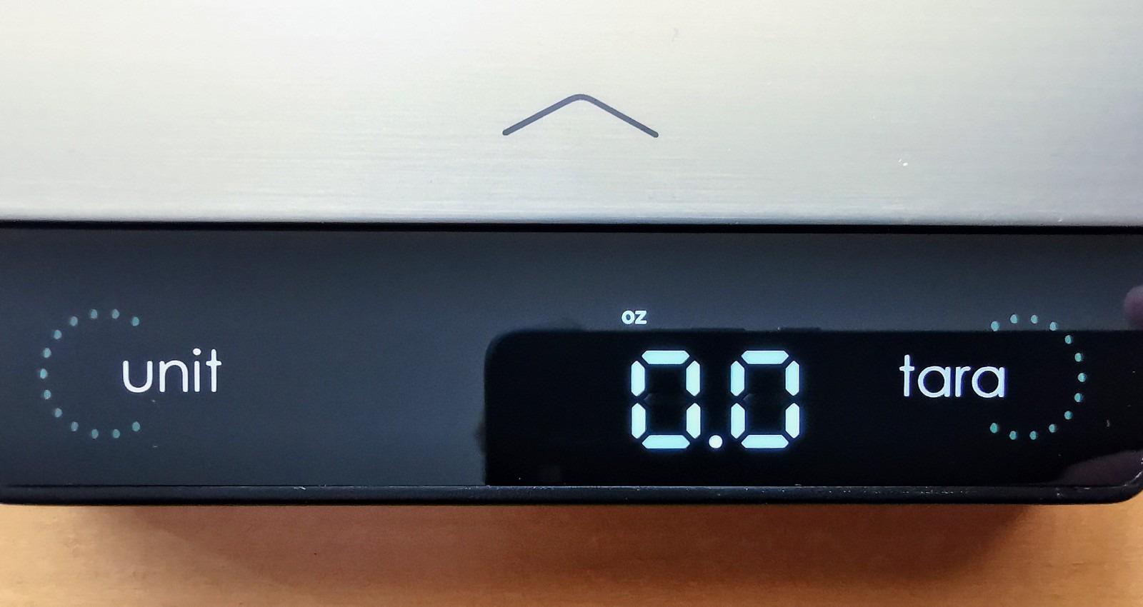 Bis auf die letzten Gramm genau