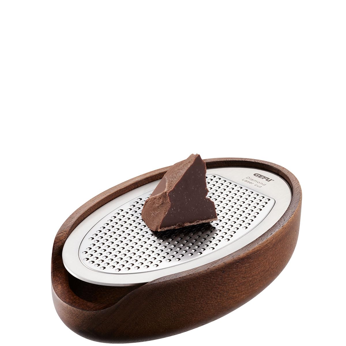 gefu-parmezo-parmesanreibe-mit-diamond-laser-cut-reibfl-che-und-akazienholz-scha image 6