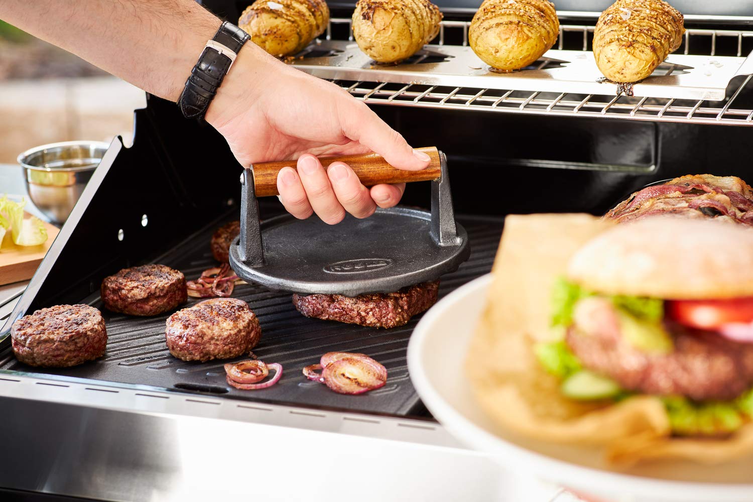 r-sle-barbecue-burger-set-3-teilig-mit-burgerpresse-pro-barbecue-gewicht-burgerw image 6