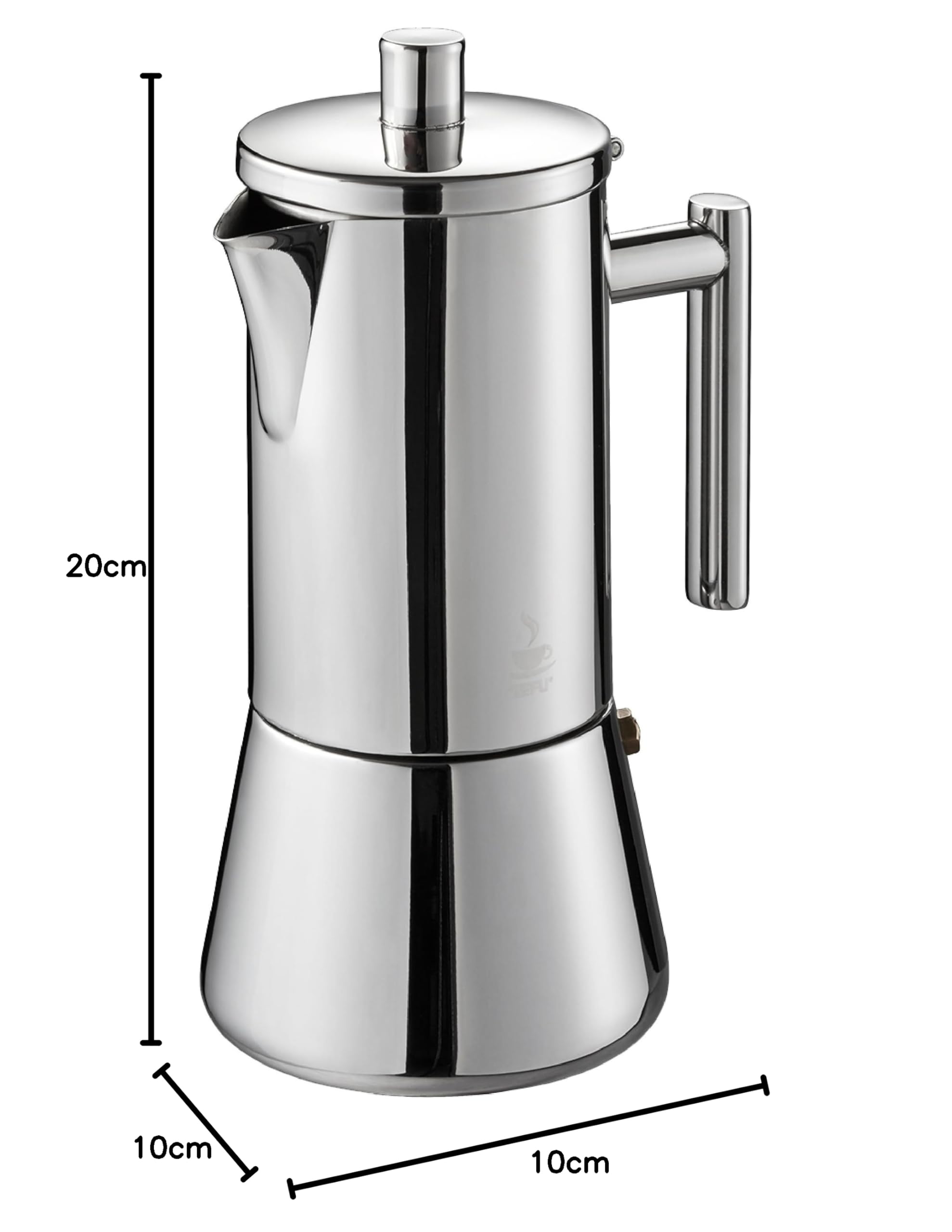 gefu-espressokocher-nando-f-r-6-tassen-edelstahl-espressokocher-mit-reduziersieb image 7