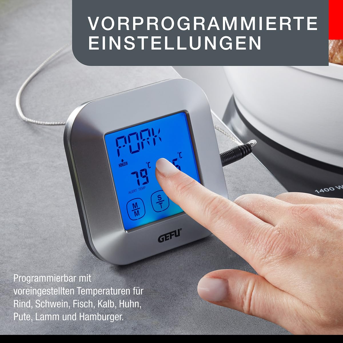 gefu-punto-digitales-bratenthermometer-mit-timer-touchscreen-alarmfunktion-vorpr image 3