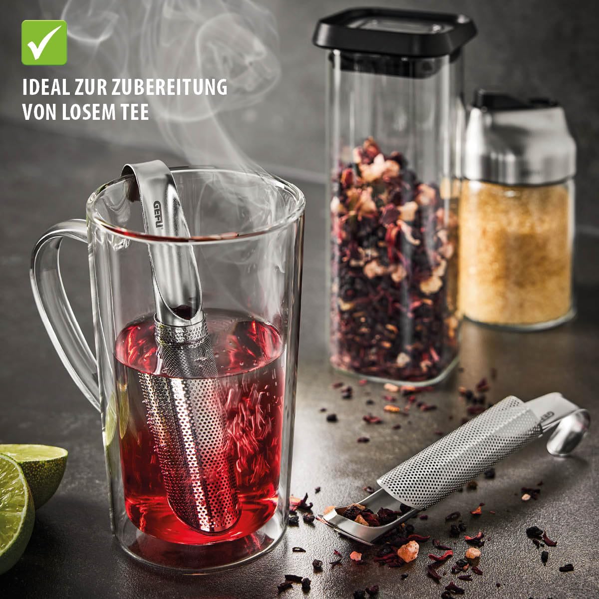 gefu-t-stick-teefilter-edelstahl-ei-mit-hochschiebbarem-sieb-und-feiner-lochung- image 3