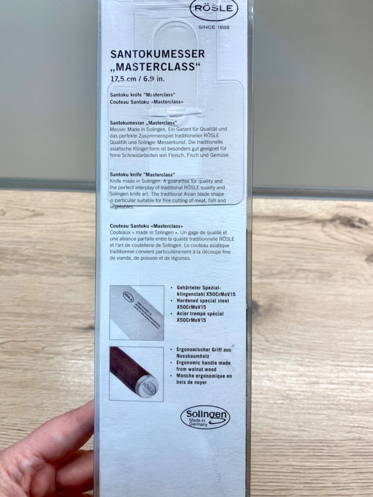 Sehr gutes Messer