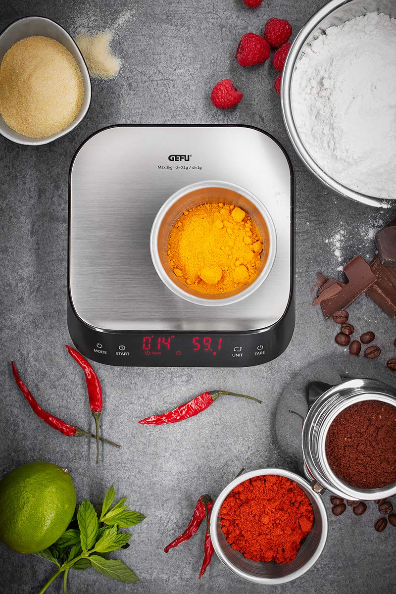 gefu-preziso-fein-k-chenwaage-digitalwaage-1-g-3-kg-0-1-g-teilung-barista-funkti image 2