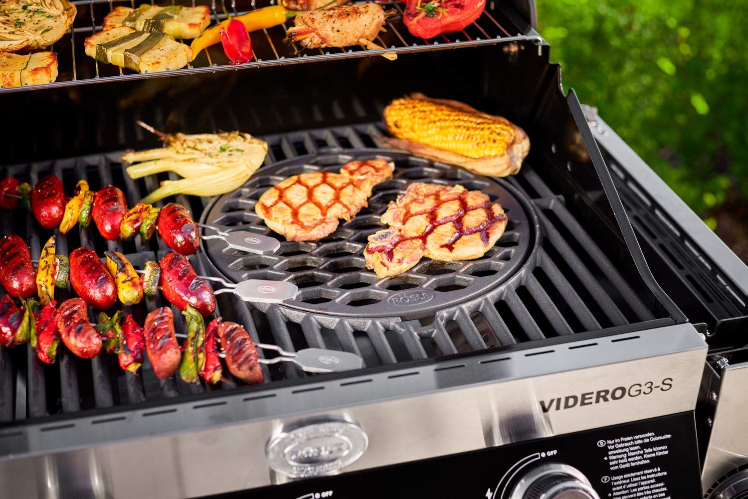 r-sle-25422-vario-grillrost-emaillierter-gusseisen-grillrost-30-cm-f-r-vario-ein image 3