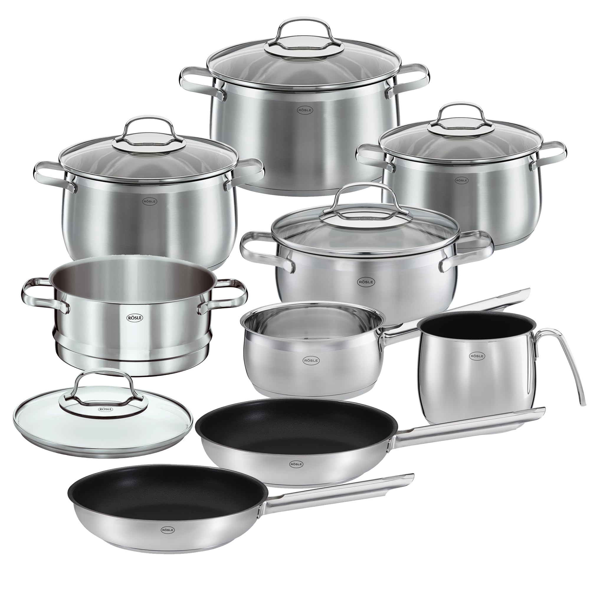 r-sle-elegance-globe-topfset-10-teilig-6-kocht-pfe-2-bratpfannen-mit-antihaftver image 1