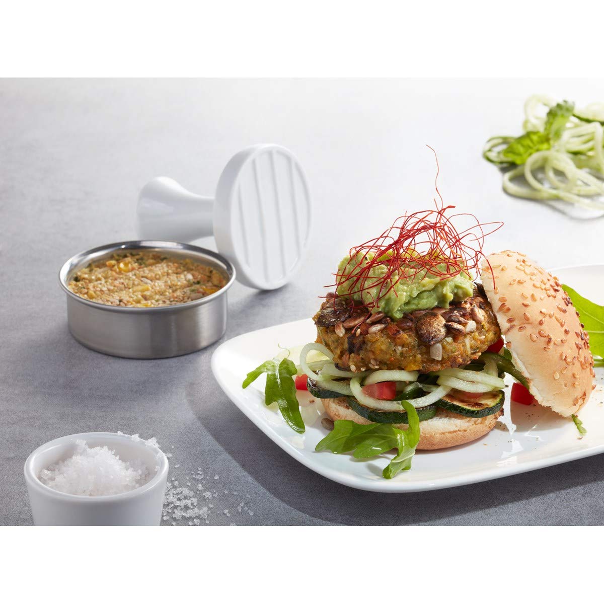 gefu-spark-hamburgerpresse-mini-burger-presse-7-8-cm-aus-edelstahl-60-g-patty-ma image 3