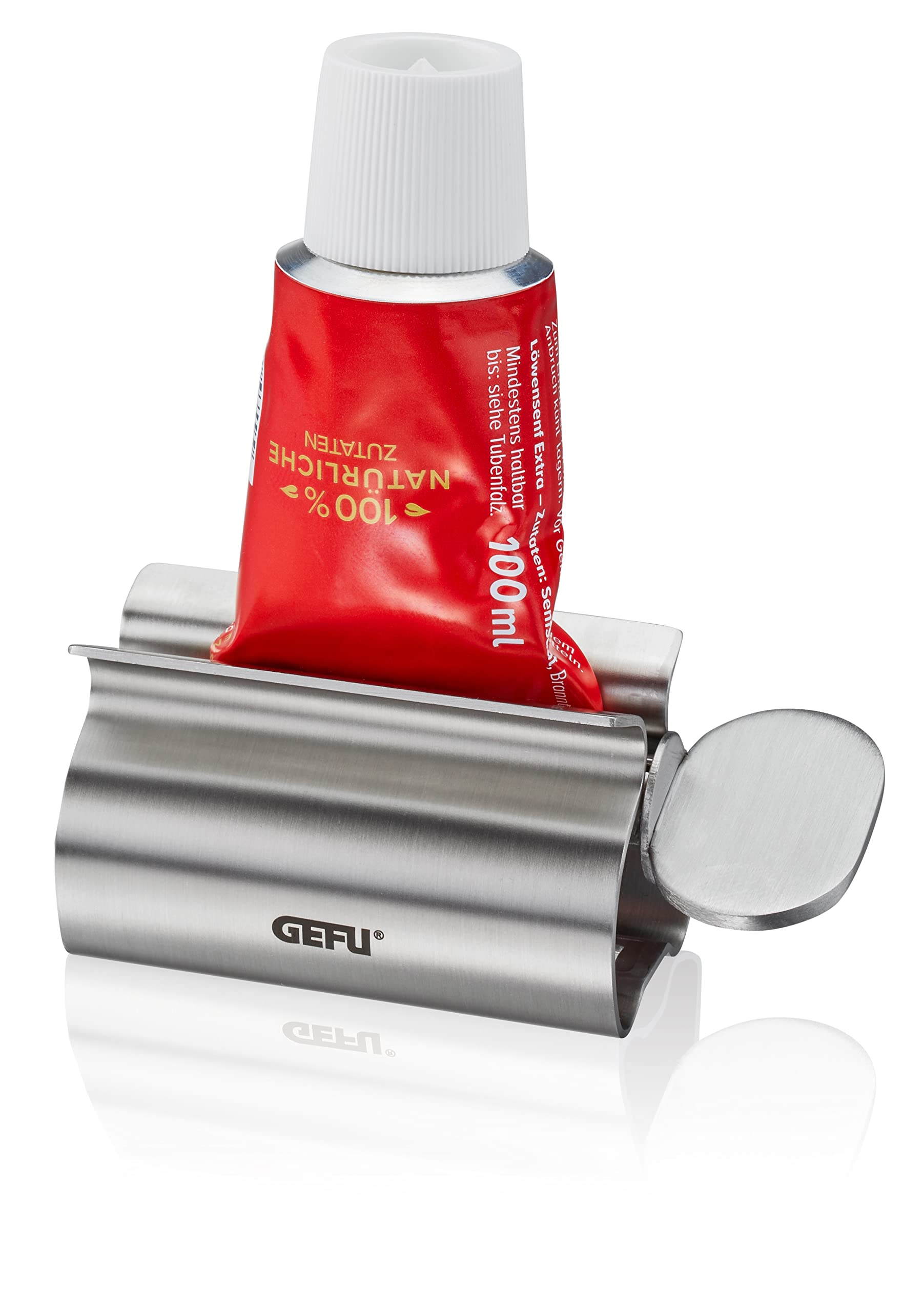gefu-tubenausdr-cker-sqeezy-12473-ausdr-cker-f-r-tuben-z-b-zahnpasta-cremen-senf image 1