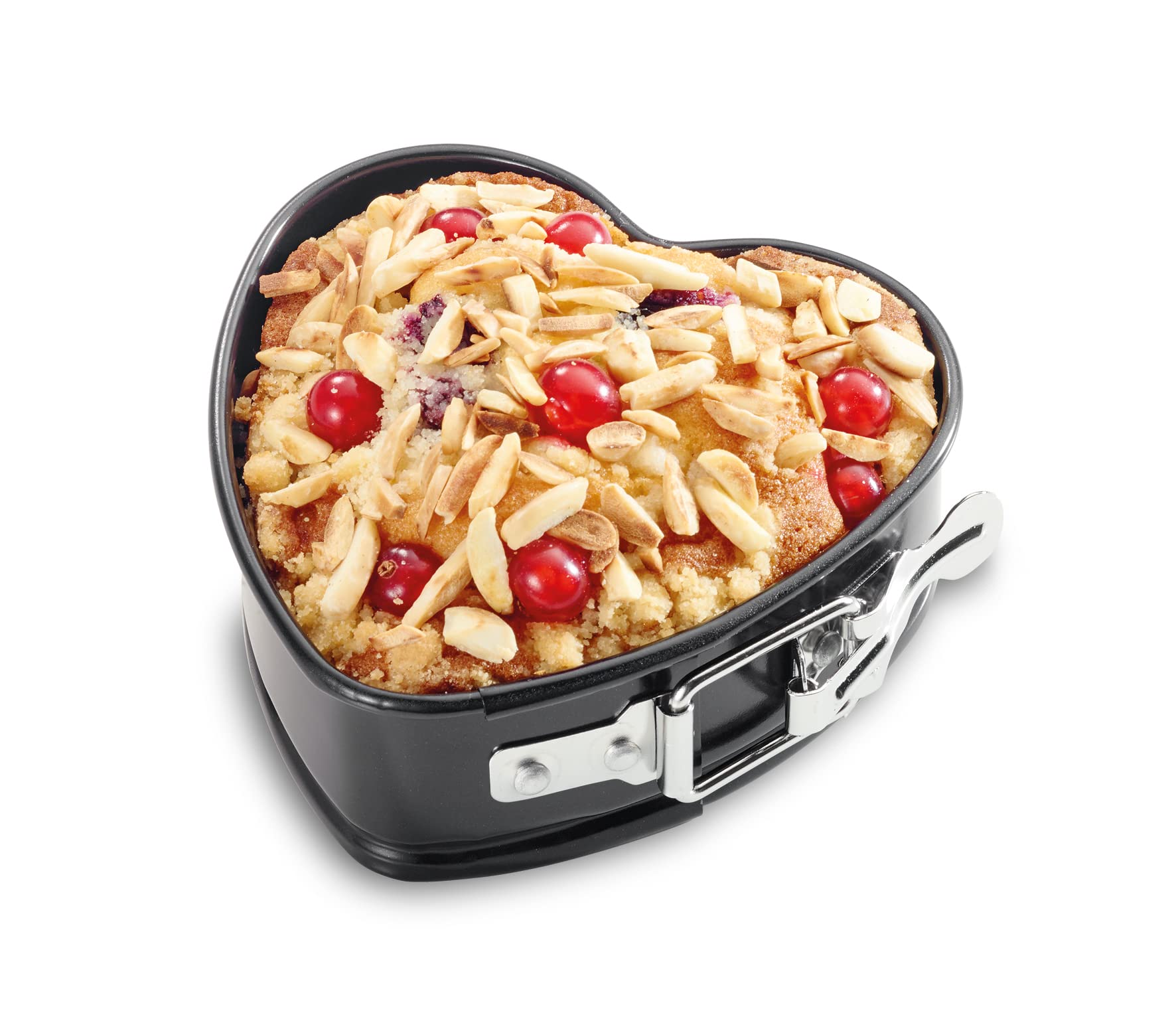 k-chenprofi-springform-herz-12-cm-backform-f-r-minikuchen-und-t-rtchen-stahlblec image 2