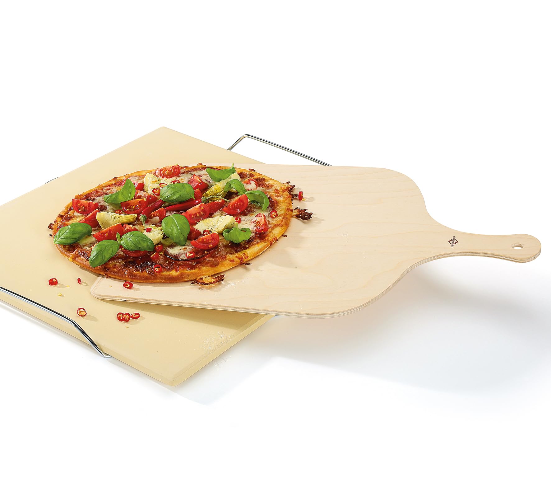 k-chenprofi-pizza-schieber-1086501000-backschiefer-aus-naturbelassenem-birkenhol image 2