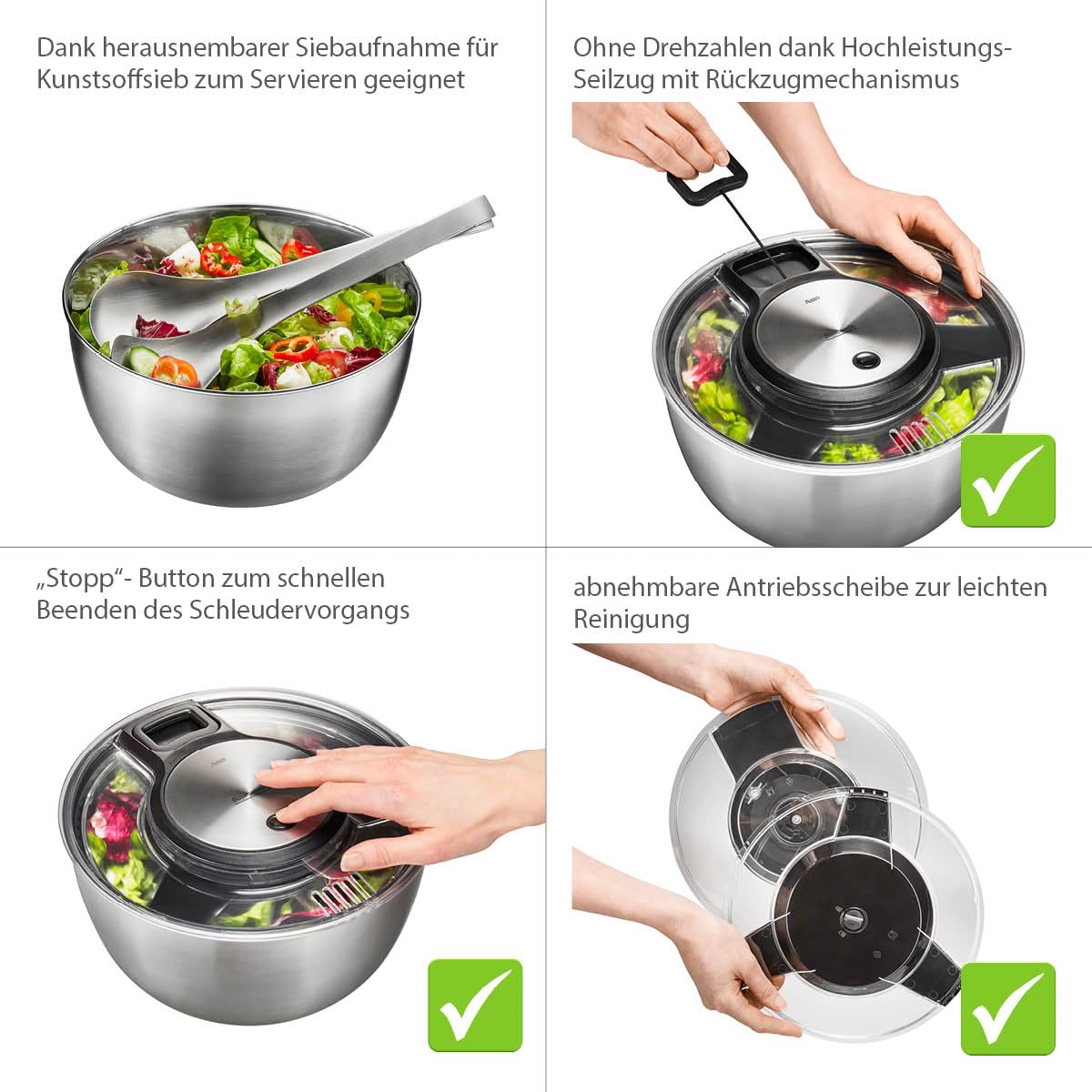 gefu-speedwing-salatschleuder-mit-seilzugantrieb-5-l-edelstahl-salat-trockner-se image 4