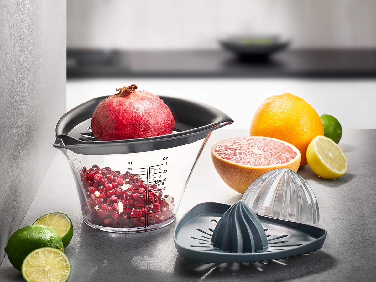 gefu-granatapfelentkerner-zitronenpresse-fruti-2-in-1-entsafter-mit-sieb-700-ml- image 2