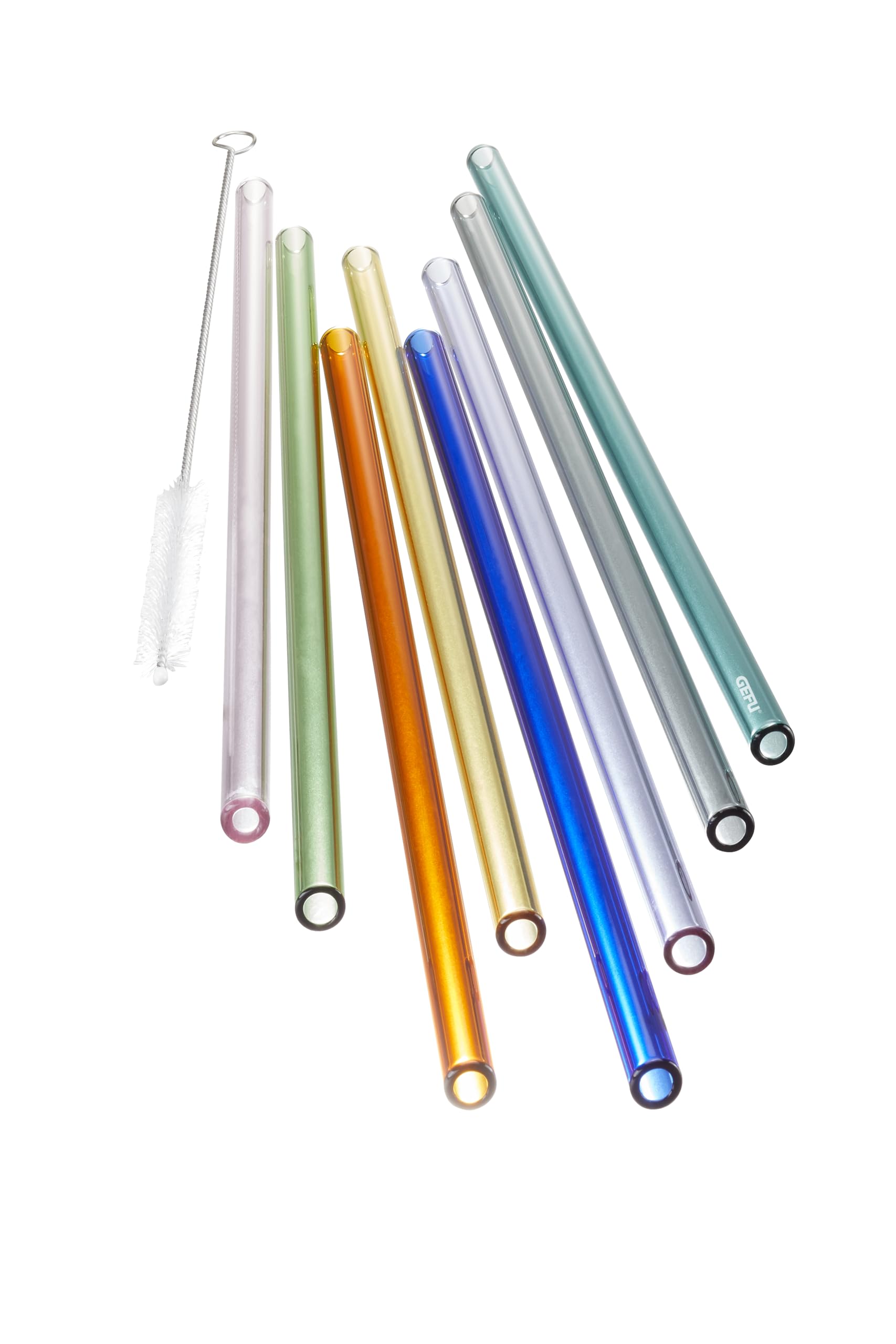 gefu-89439-glastrinkhalm-future-23-cm-bunt-8-st-ck-mit-reinigungsb-rste-wiederve image 5