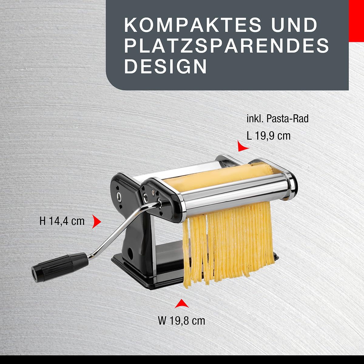 gefu-pasta-perfetta-nero-pastamaschine-manuelle-nudelmaschine-mit-verchromten-ca image 6