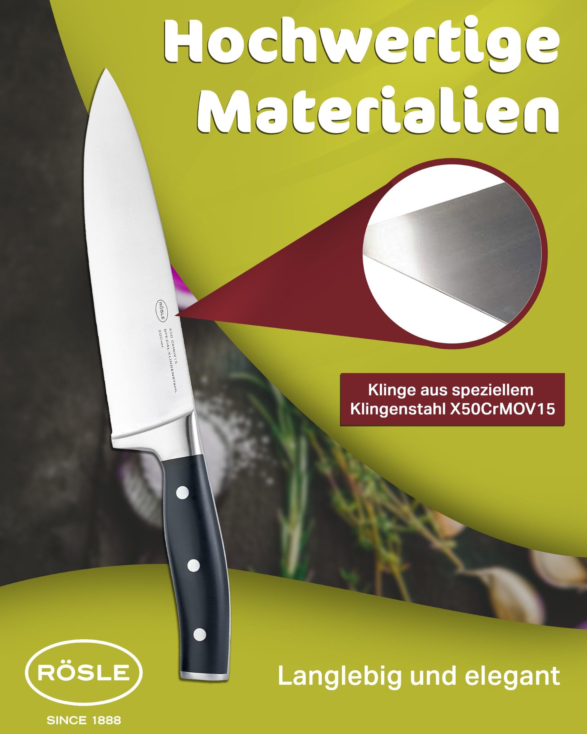 r-sle-kochmesser-tradition-20-cm-chefmesser-mit-x50crmov15-klinge-genietetem-pom image 3