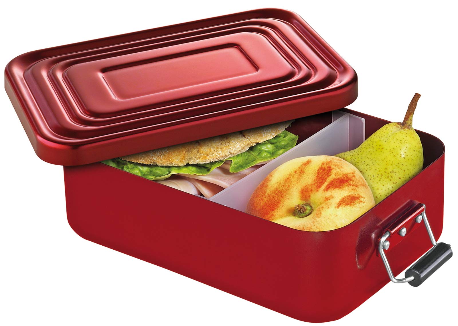 k-chenprofi-lunchbox-rot-18-12-5-5-cm-brotdose-aus-eloxiertem-aluminium-mit-vers image 2