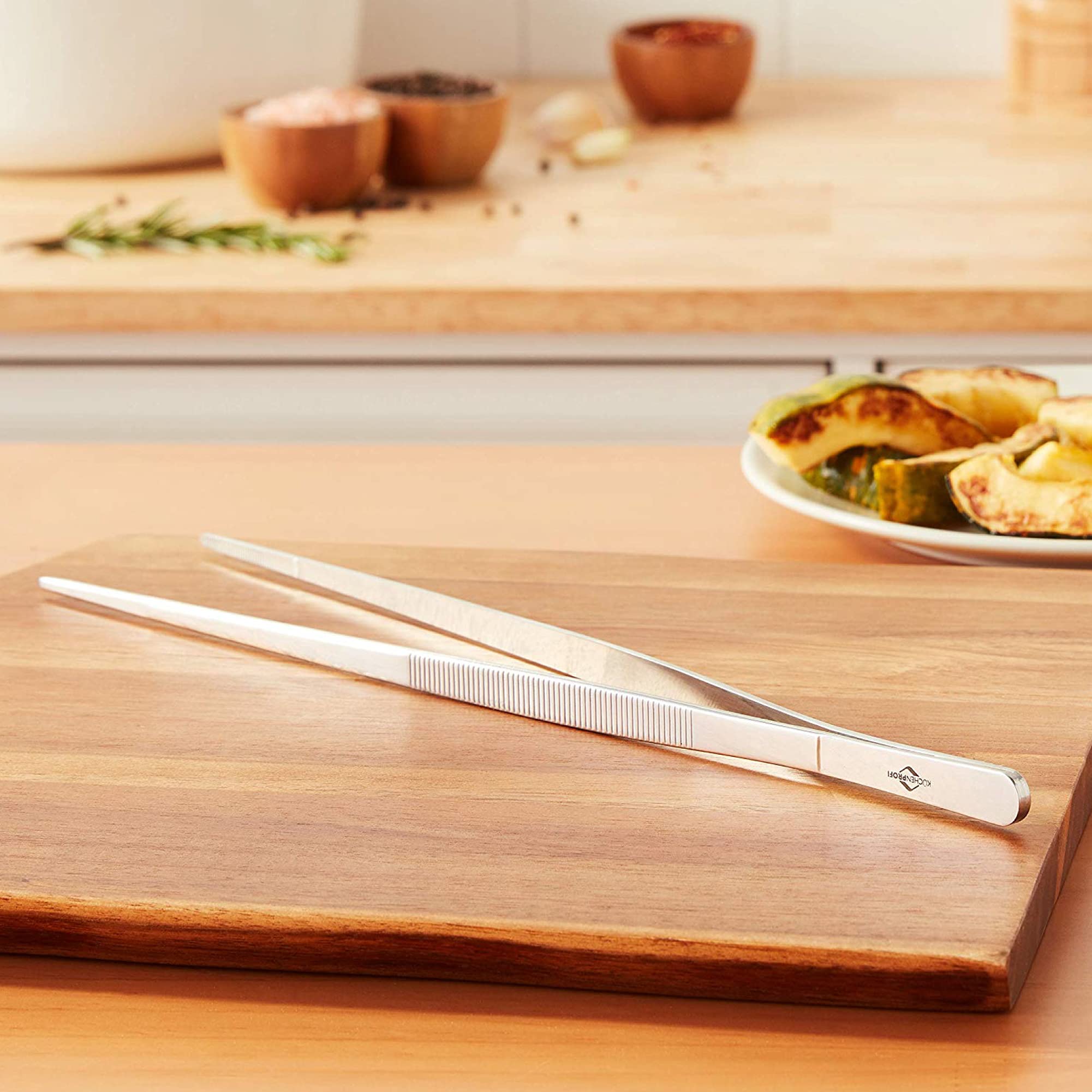 k-chenprofi-bbq-brat-wendepinzette-30-cm-k-chenzange-aus-rostfreiem-edelstahl-mi image 4