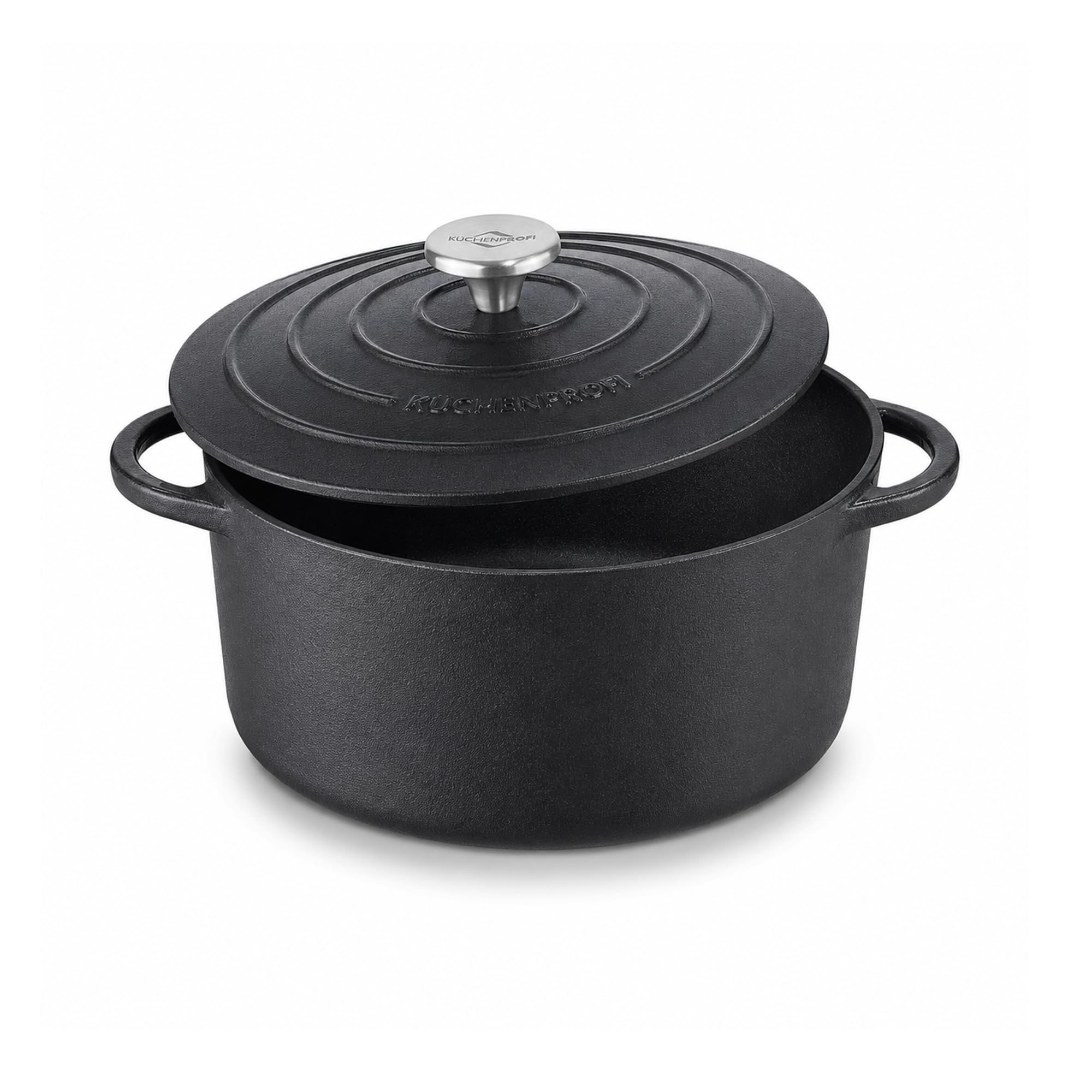k-chenprofi-bratentopf-provence-24-cm-mit-deckel-emailliertes-gusseisen-4-2-l-sc image 1