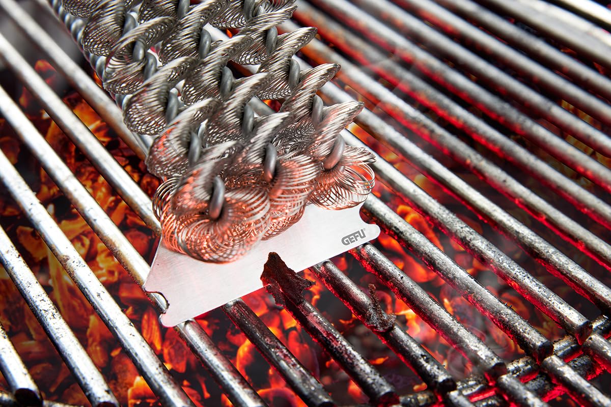gefu-bbq-grillb-rste-borstenfrei-edelstahl-drahtspiralen-mit-schaber-dreifachkop image 4