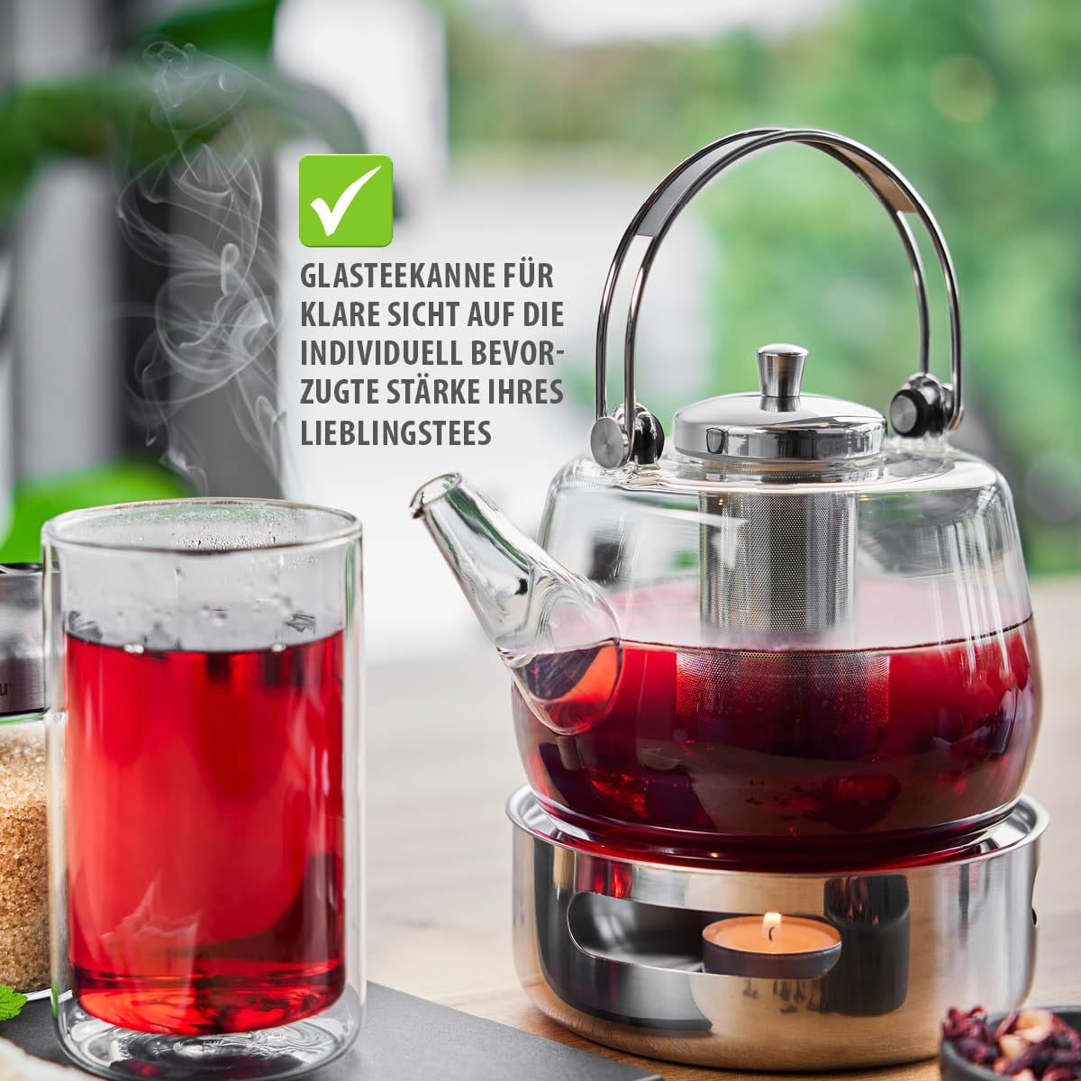 gefu-teekanne-infusa-1000-ml-glasteekanne-aus-borosilikatglas-mit-edelstahlfilte image 3