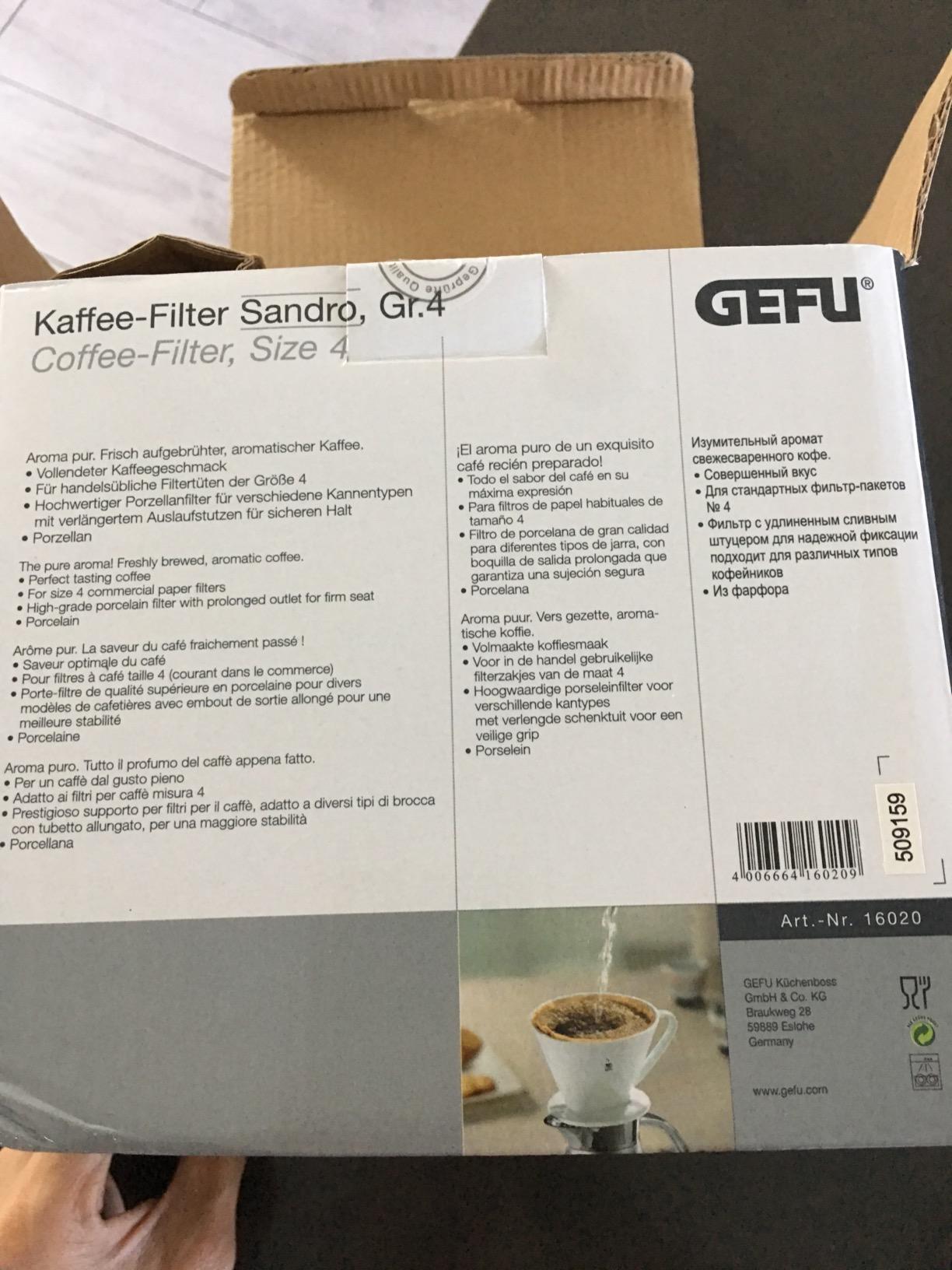 Solide für den Morgenkaffee