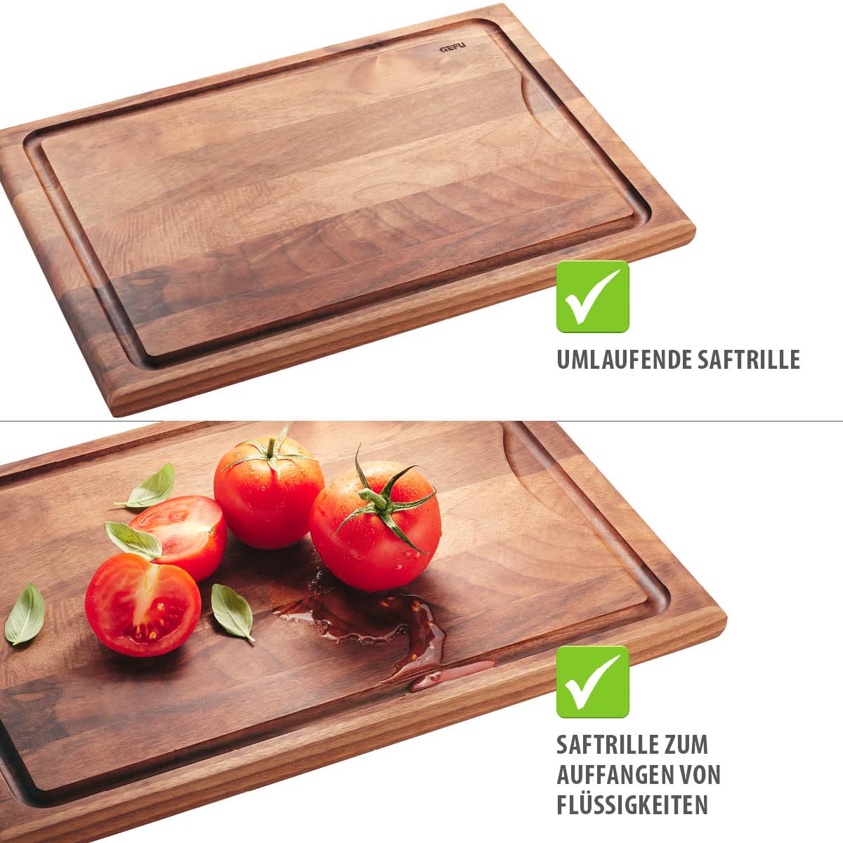 gefu-enno-schneidebrett-aus-walnussholz-44-x-30-cm-gro-es-k-chenbrett-mit-saftri image 4
