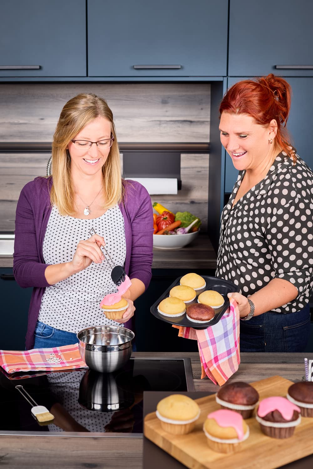 r-sle-barbecue-brat-und-backform-muffinform-f-r-6-muffins-stahlblech-antihaftbes image 4
