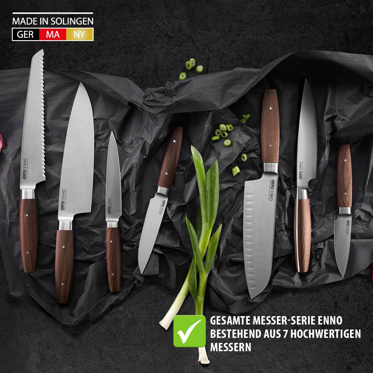 gefu-kochmesser-enno-20-cm-solinger-klinge-handgeschliffen-hrc-57-mit-walnusshol image 6