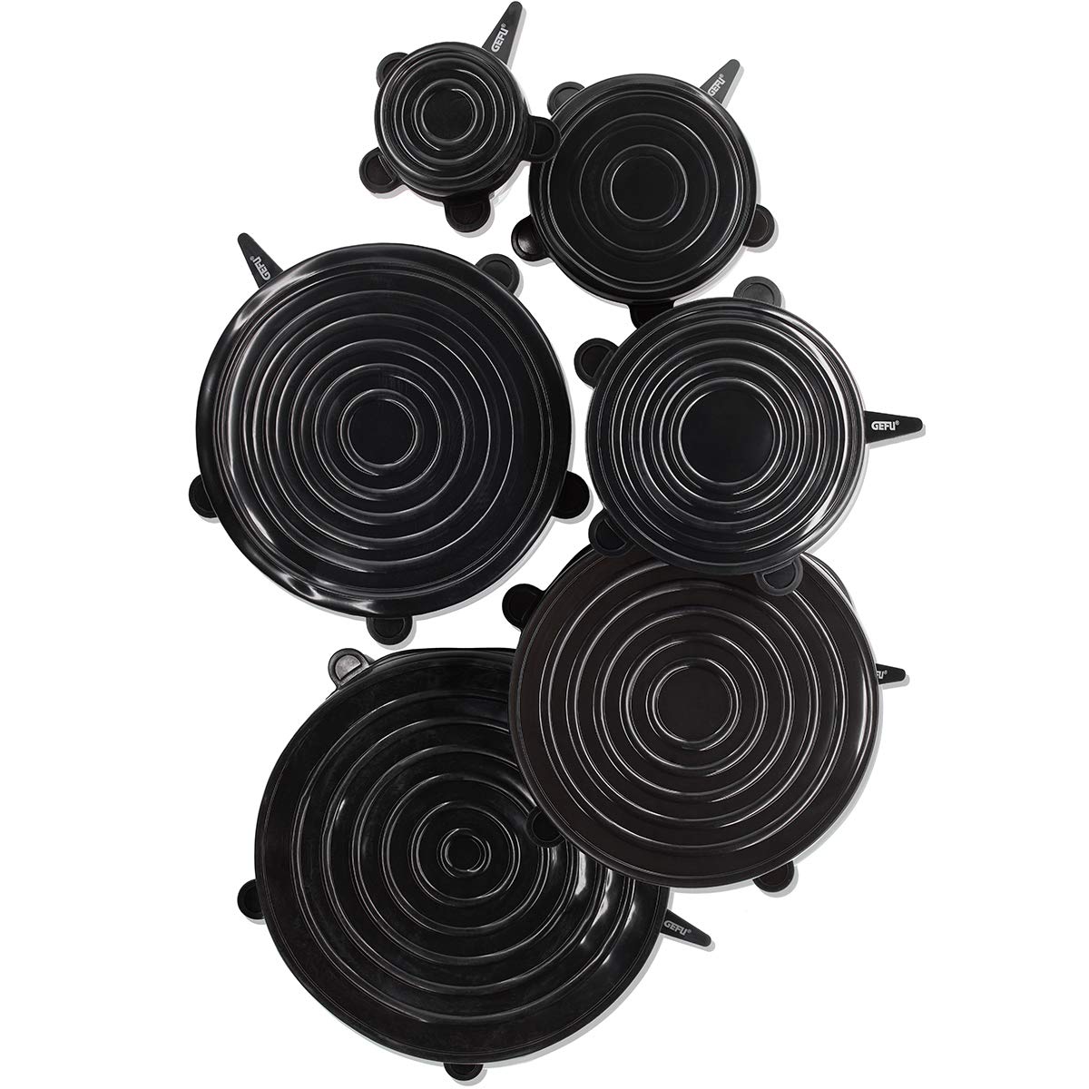 gefu-flexifresh-silikondeckel-6-teilig-lebensmittelechte-wiederverwendbare-stret image 3