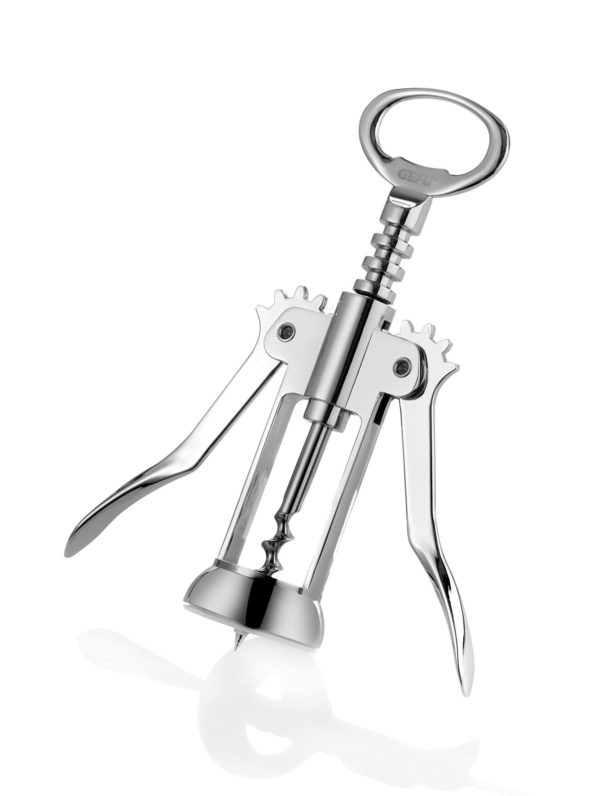 gefu-vinoli-hebel-korkenzieher-verchromter-hebelkorkenzieher-mit-gefr-ster-spind image 3