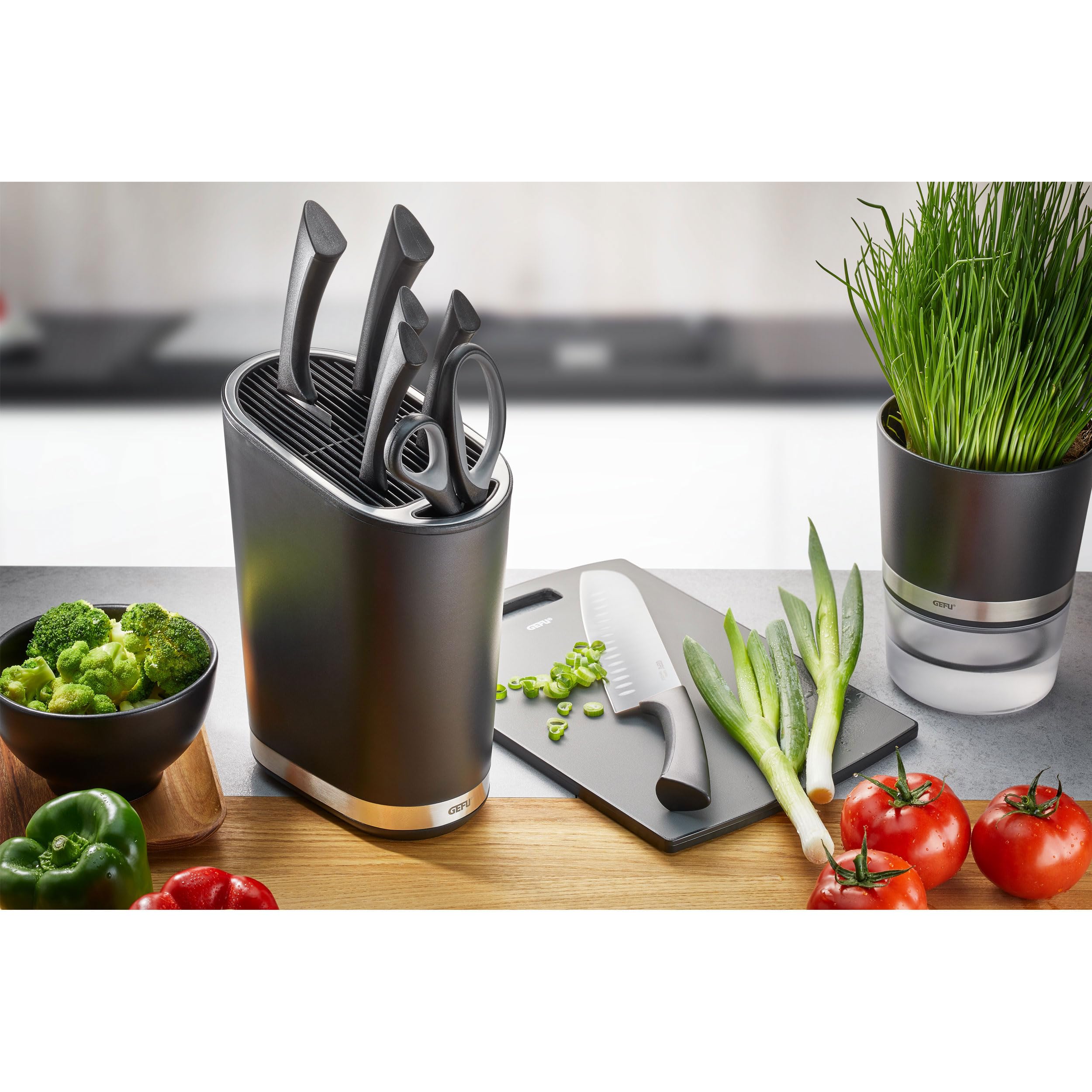 gefu-messerblock-smartline-schwarz-28-steckpl-tze-f-r-messer-zubeh-r-mit-edelsta image 3