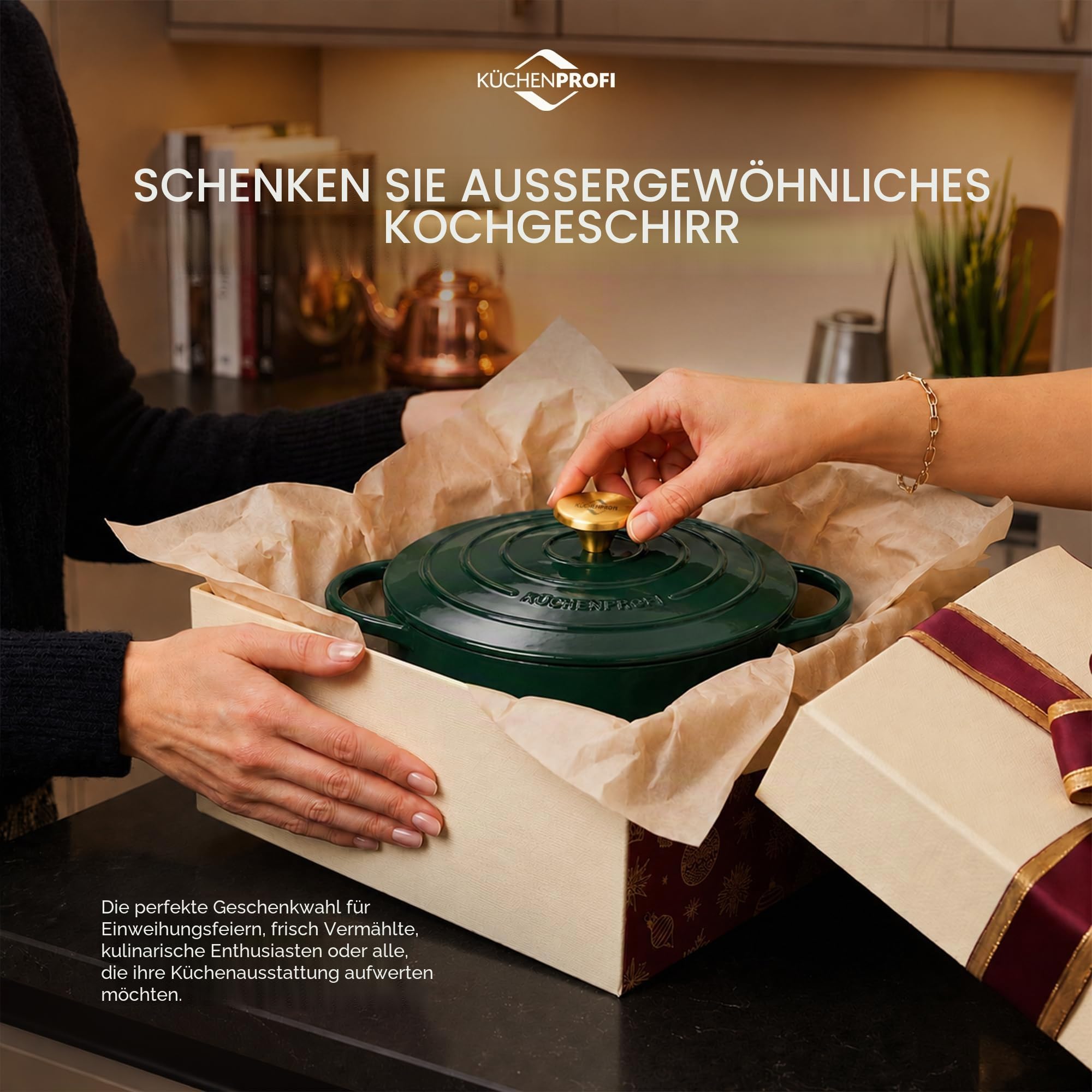 k-chenprofi-bratentopf-provence-racing-green-gusseisen-schmorbr-ter-mit-deckel-4 image 7