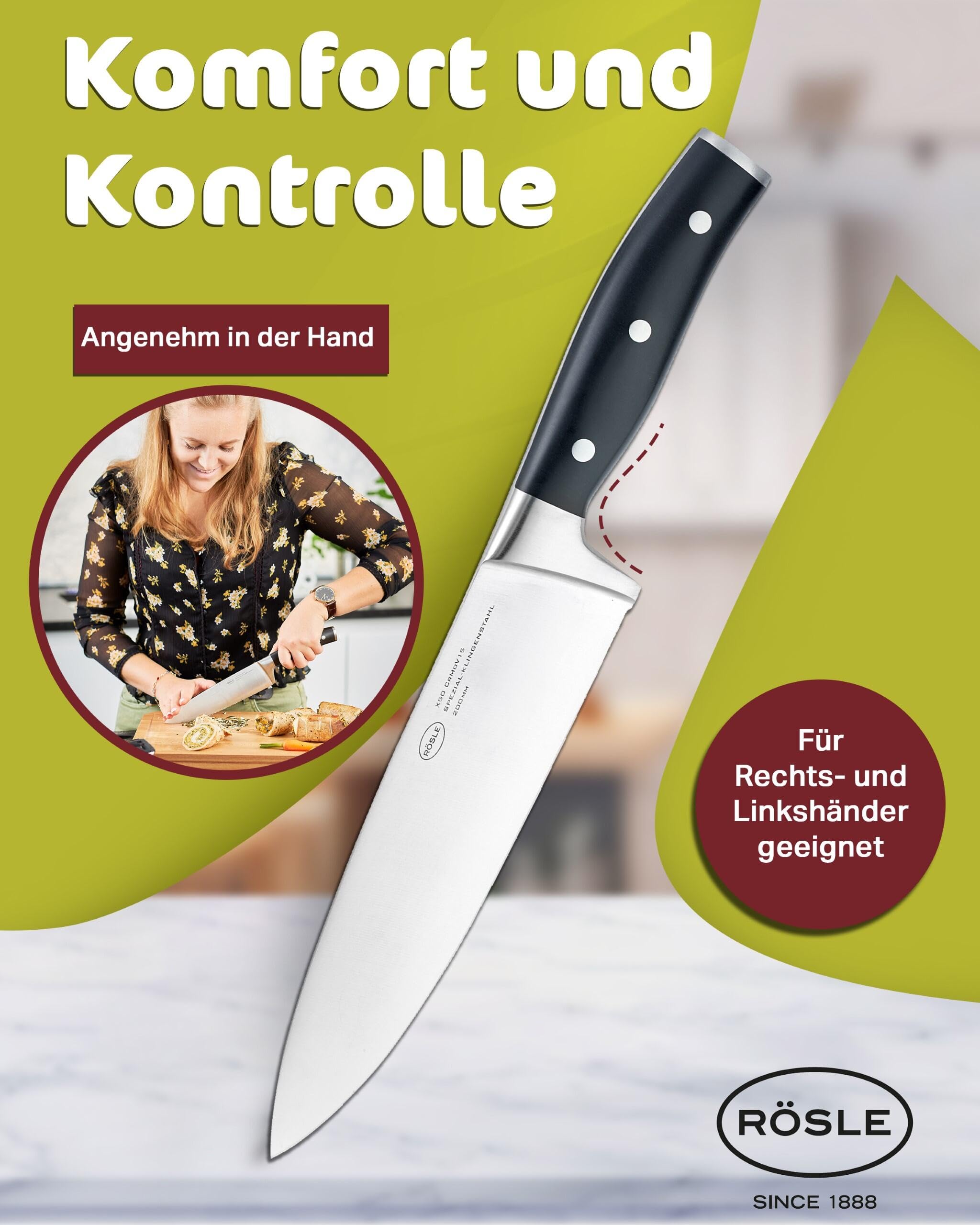 r-sle-kochmesser-tradition-20-cm-chefmesser-mit-x50crmov15-klinge-genietetem-pom image 4