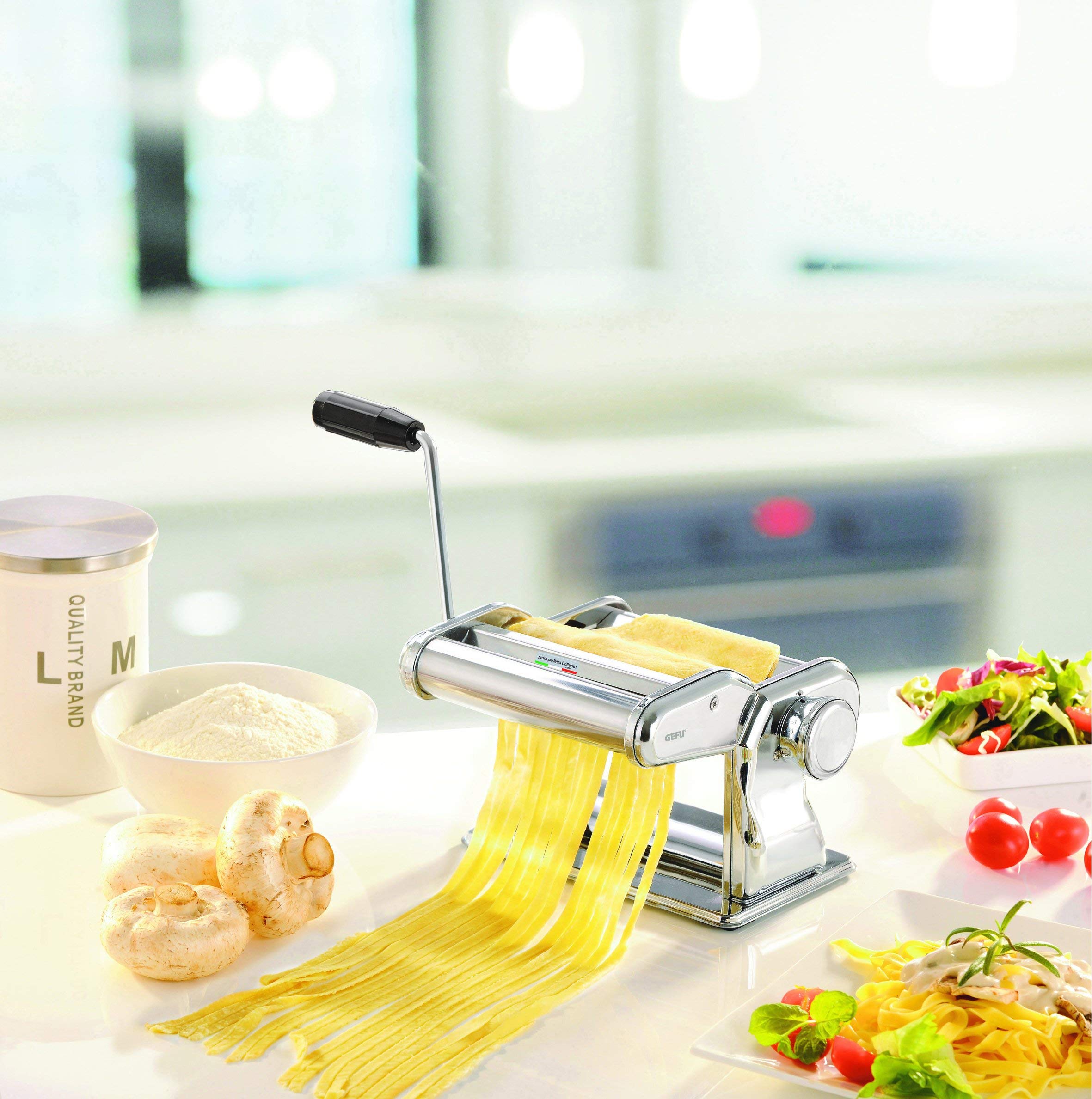 gefu-pasta-perfetta-brillante-28240-pastamaschine-nudelwalze-f-r-tagliolini-tagl image 2