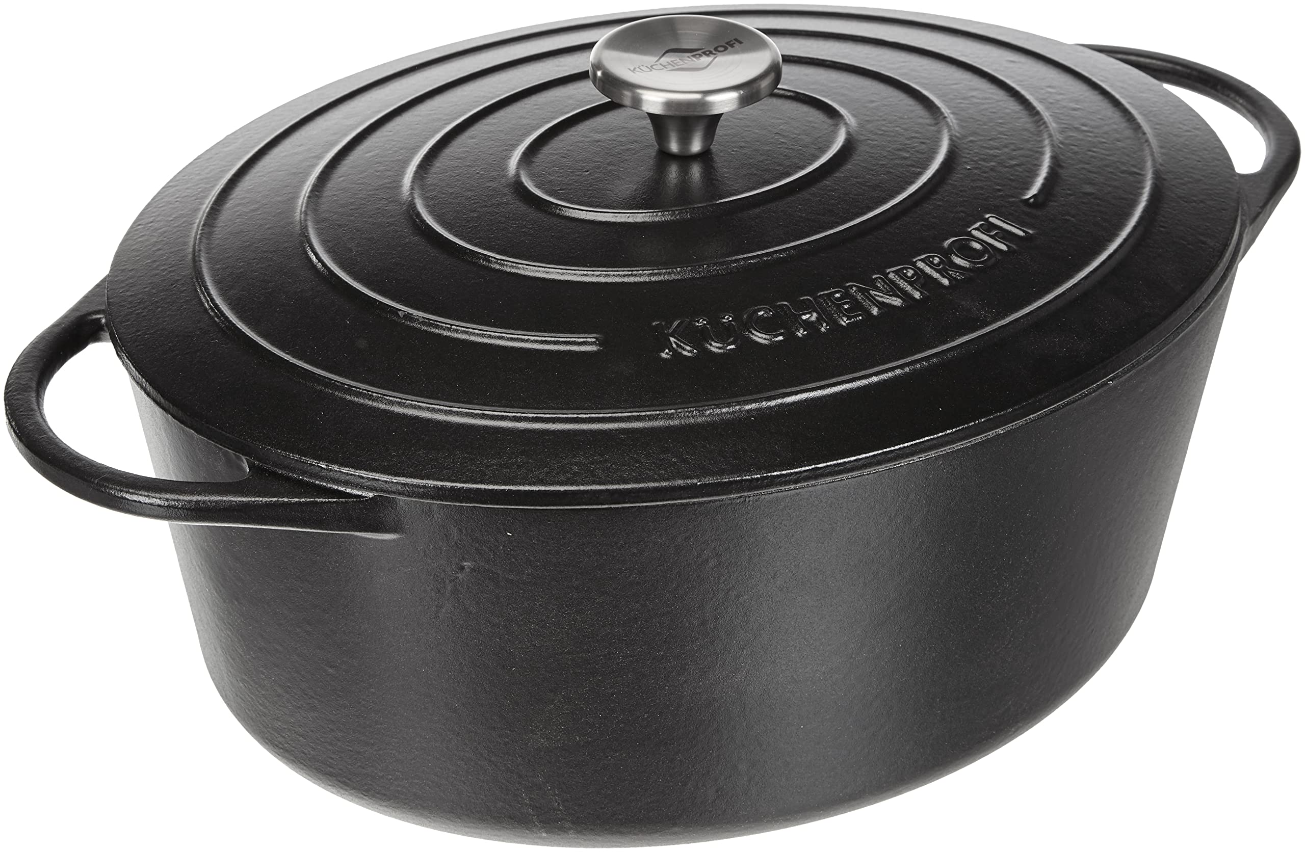k-chenprofi-provence-bratentopf-oval-33-cm-7-l-emaillierter-gusseisen-br-ter-mit image 1